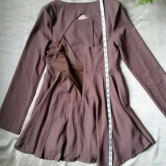 Akira military taupe dress - Picture 4 of 8